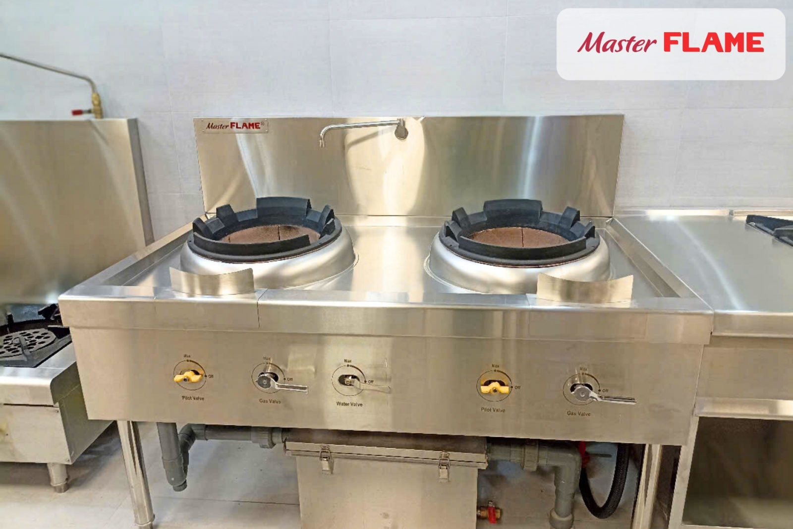 Hình ảnh Bếp Á có quạt thổi tại Dự án Nhà máy PepsiCo Foods Việt Nam  